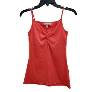 Rip Curl Women's Y2K Bright Orange‎ Built in Shelf Bra Twist Cami Tank Size M